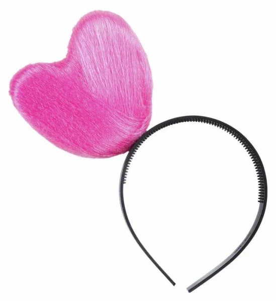 Diadema con Corazón Rosa Fucsia COMPLEMENTOS Widmann