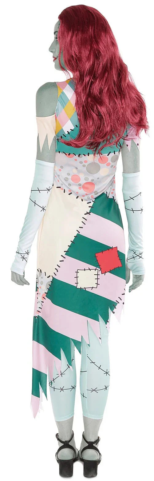 Disfraz de Sally Pesadilla antes de Navidad para Mujer Sally Partilandia