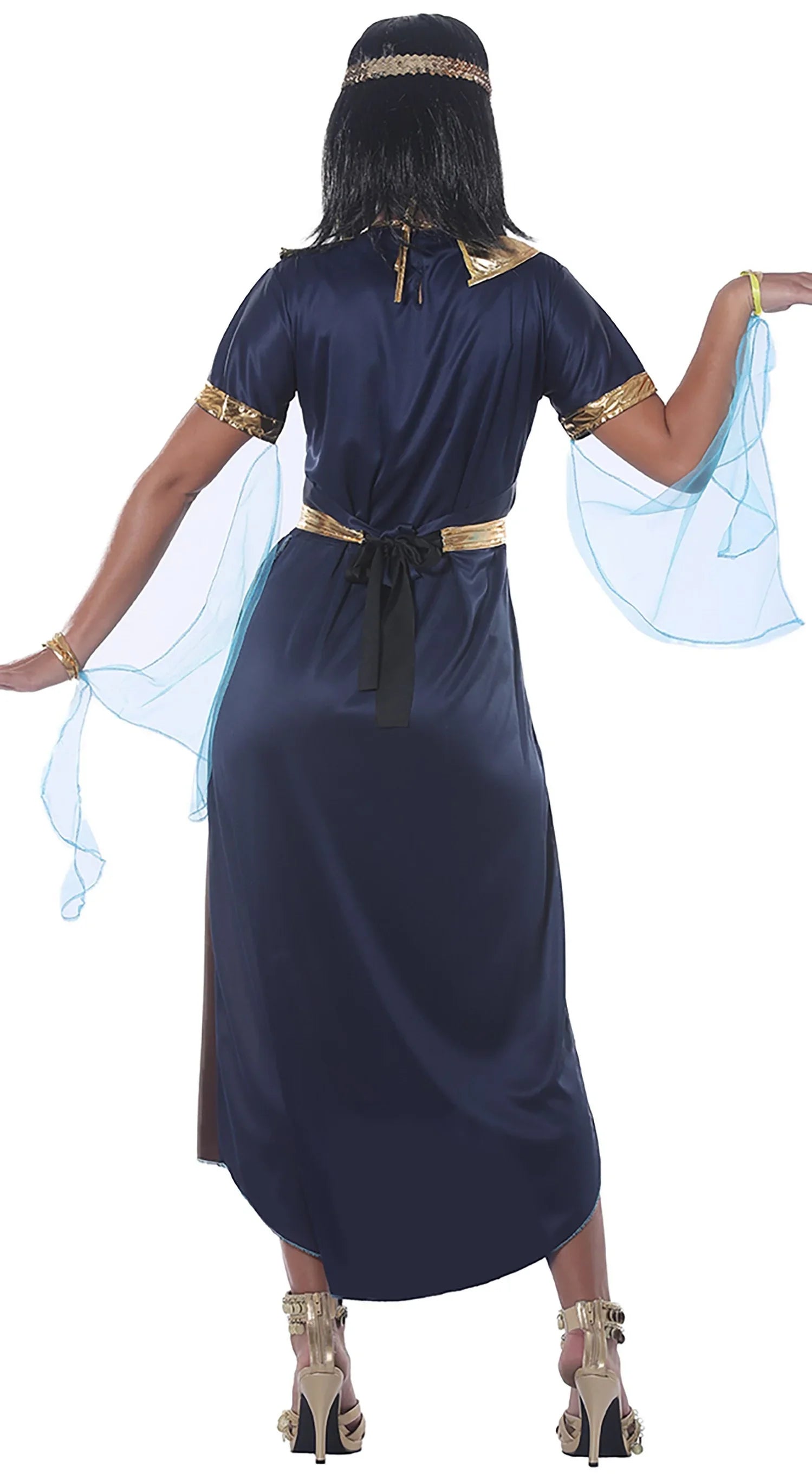 Disfraz de Reina Cleopatra Negra para Mujer Egipcios Guirca