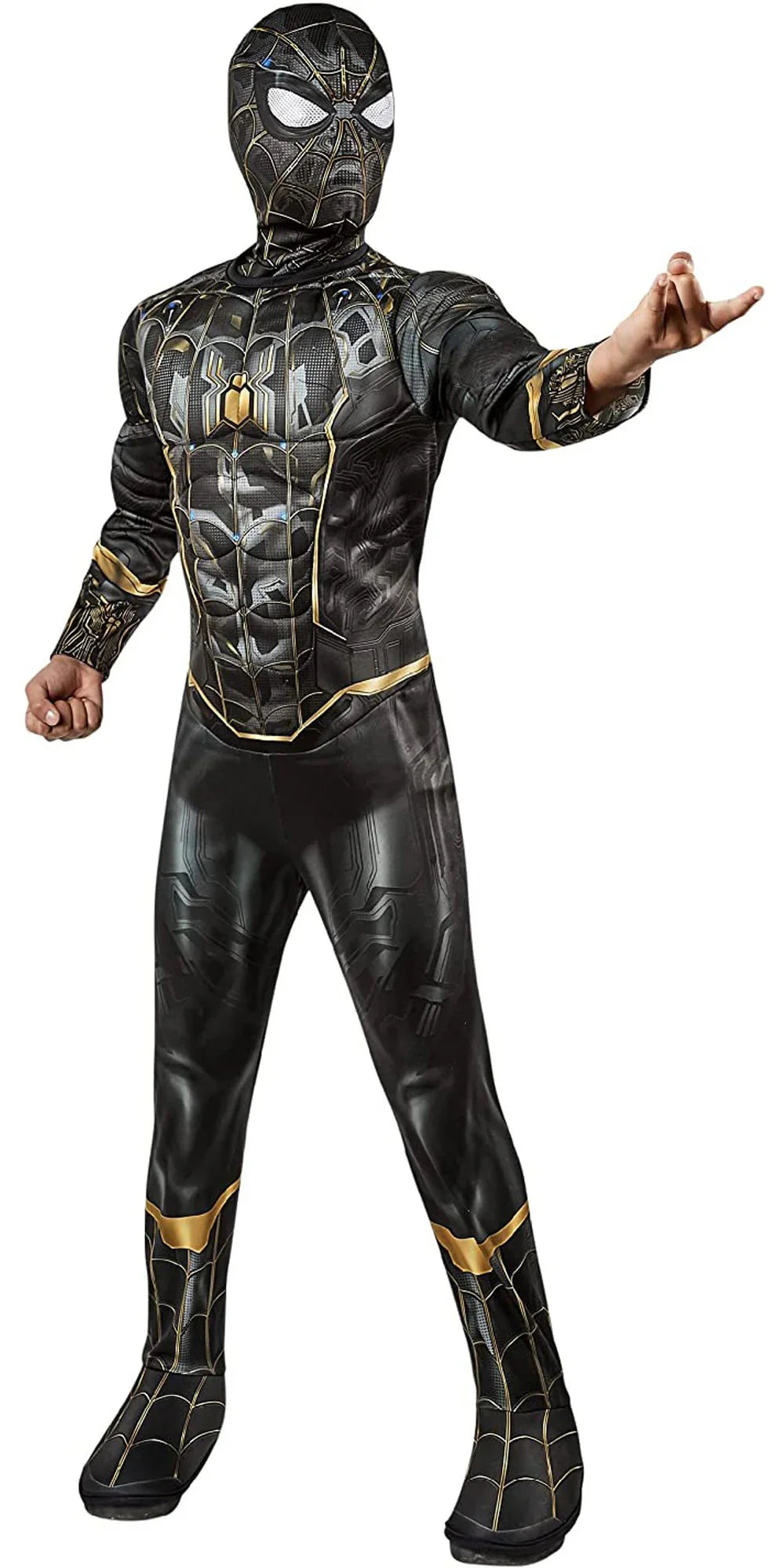 Disfraz de Spiderman Negro No Way Home para Niño Spiderman Rubies