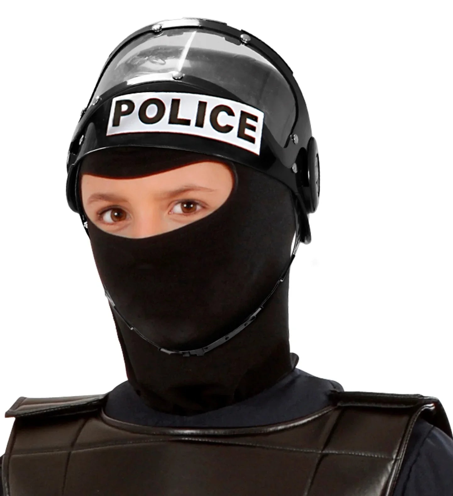 Casco de Policía de las Fuerzas Especiales para Niño Policía Widmann