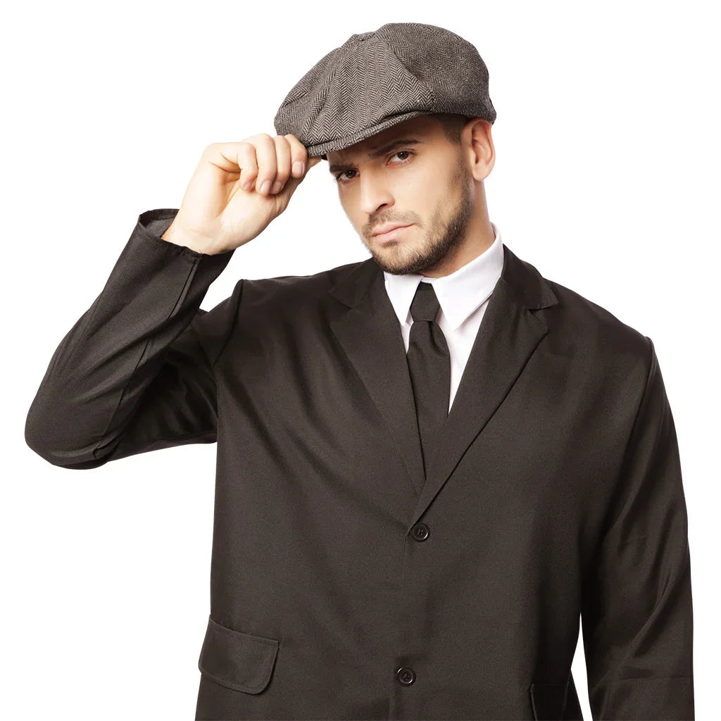 Gorra de Gangster Inglés Años 20 Peaky Blinders EuroCarnavales