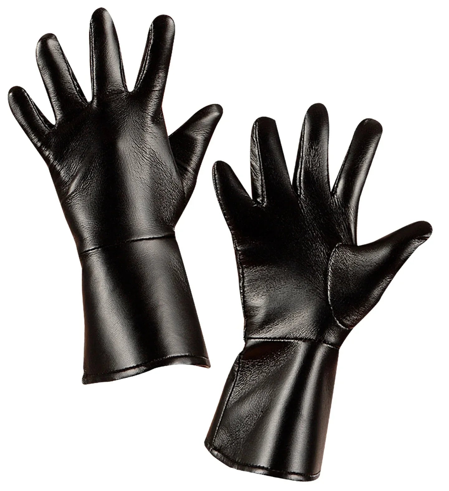 Guantes Negros Infantiles de Polipiel Guantes Widmann