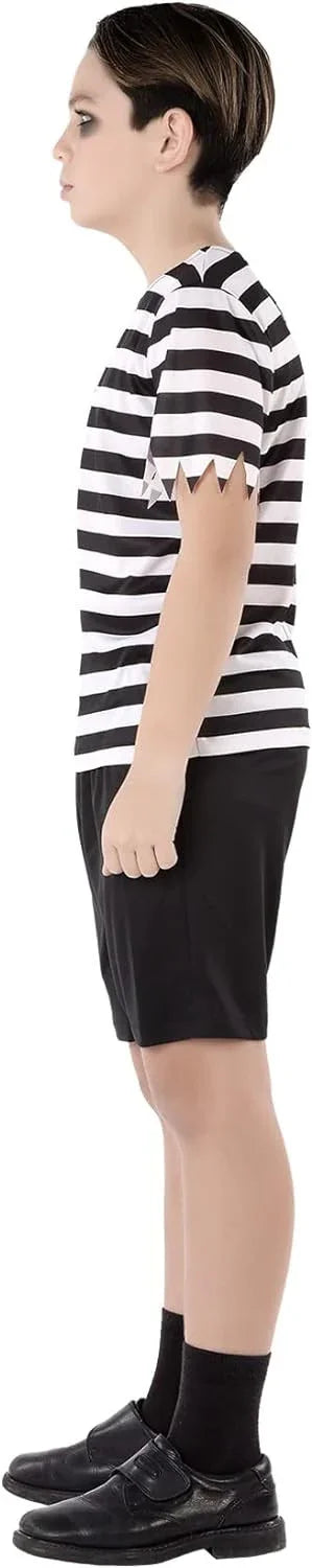 Disfraz de Pugsley Niño de la Familia Addams Infantil Pugsley Addams Atosa