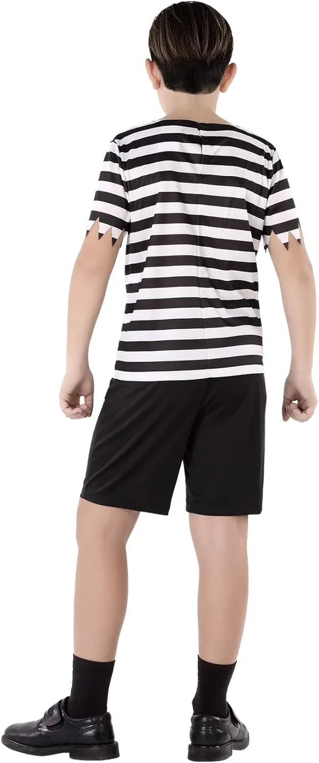 Disfraz de Pugsley Niño de la Familia Addams Infantil Pugsley Addams Atosa