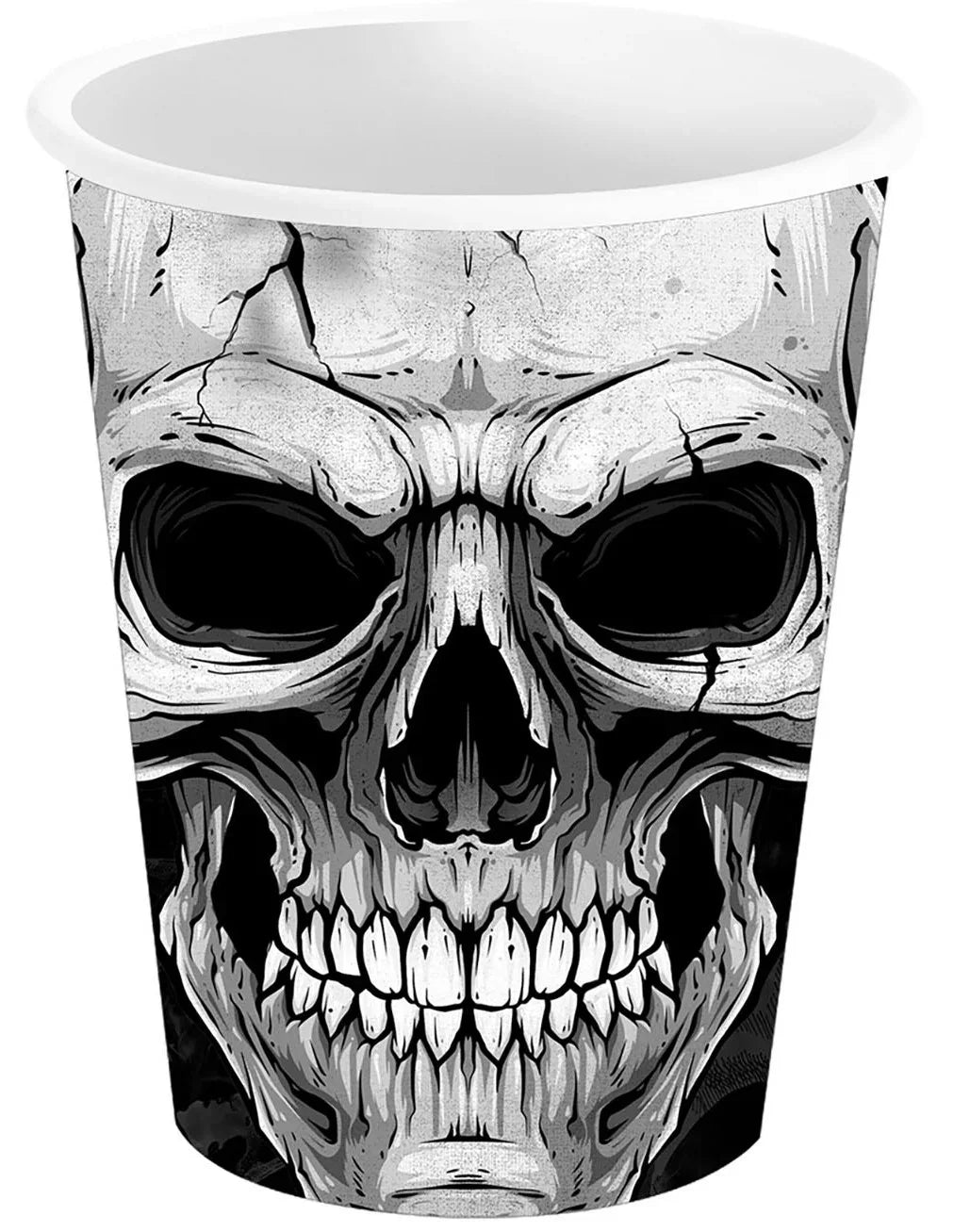 Pack de 6 Vasos de Calaveras de Halloween Menaje Halloween Guirca