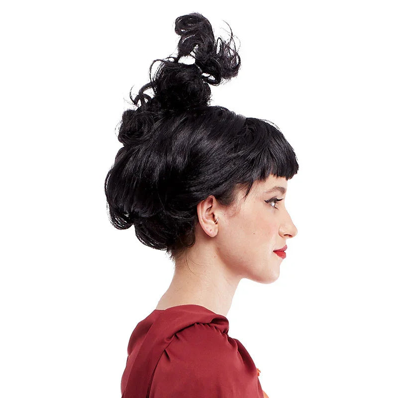 Peluca de Bruja Mary El Retorno de la Brujas para Mujer Pelucas Morenas Partilandia