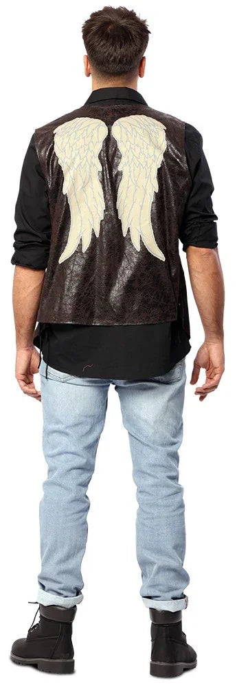 Chaleco Motero Daryl The Walking Dead para Hombre Chalecos EuroCarnavales