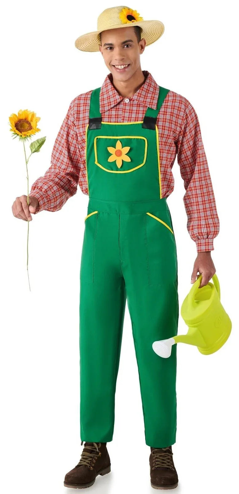 Disfraz de Jardinero para Hombre Granjeros Kimokawaii