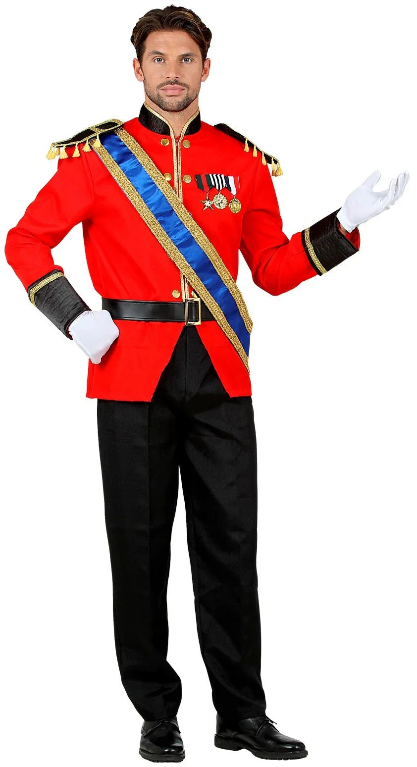 Disfraz de Príncipe Heredero para Hombre Princesas y Príncipes Widmann