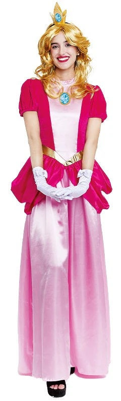 Disfraces en Pareja de Super Mario y Princesa Peach