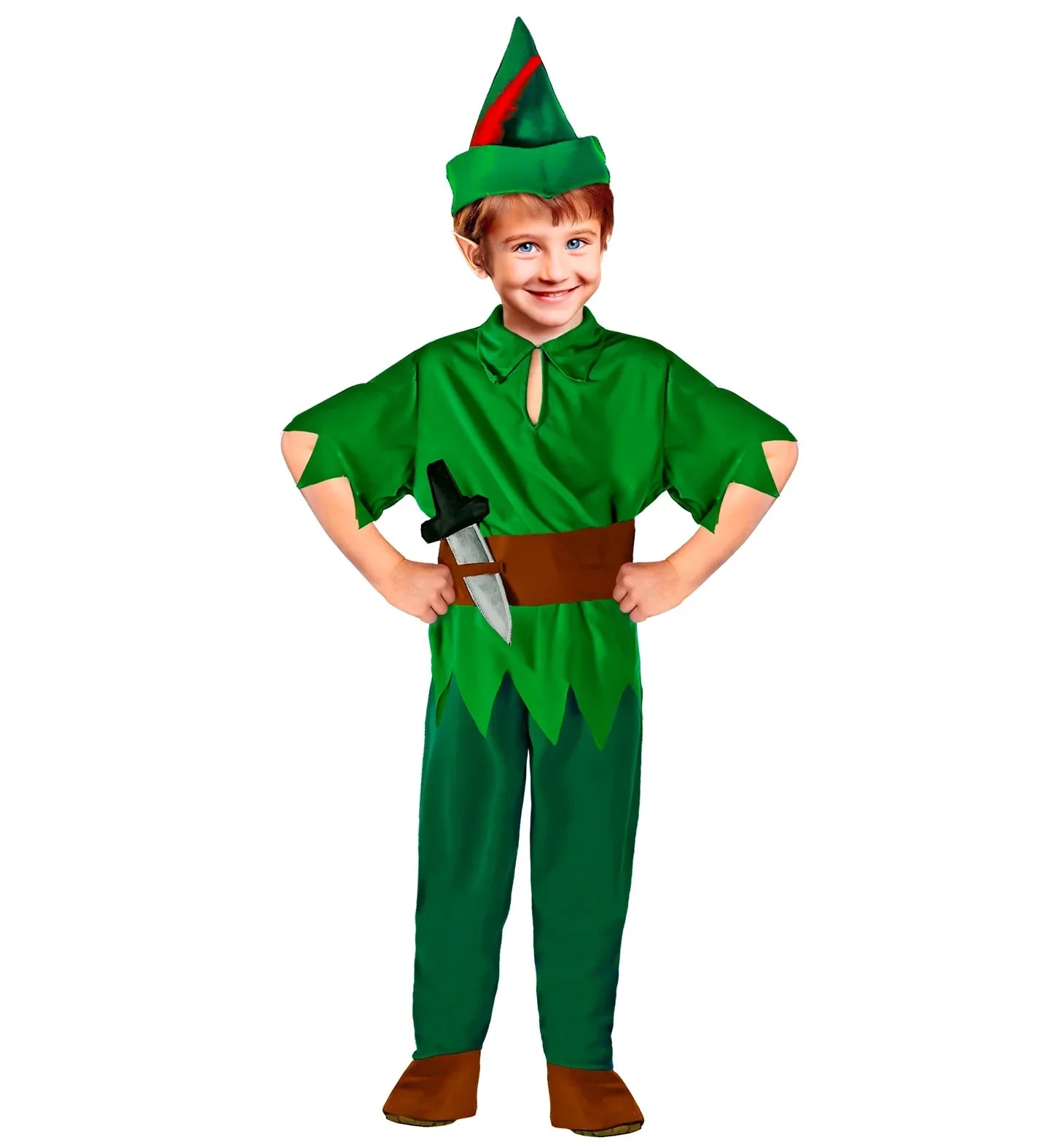 Disfraz de Peter Pan para Niño Cuentos y Dibujos Animados Widmann