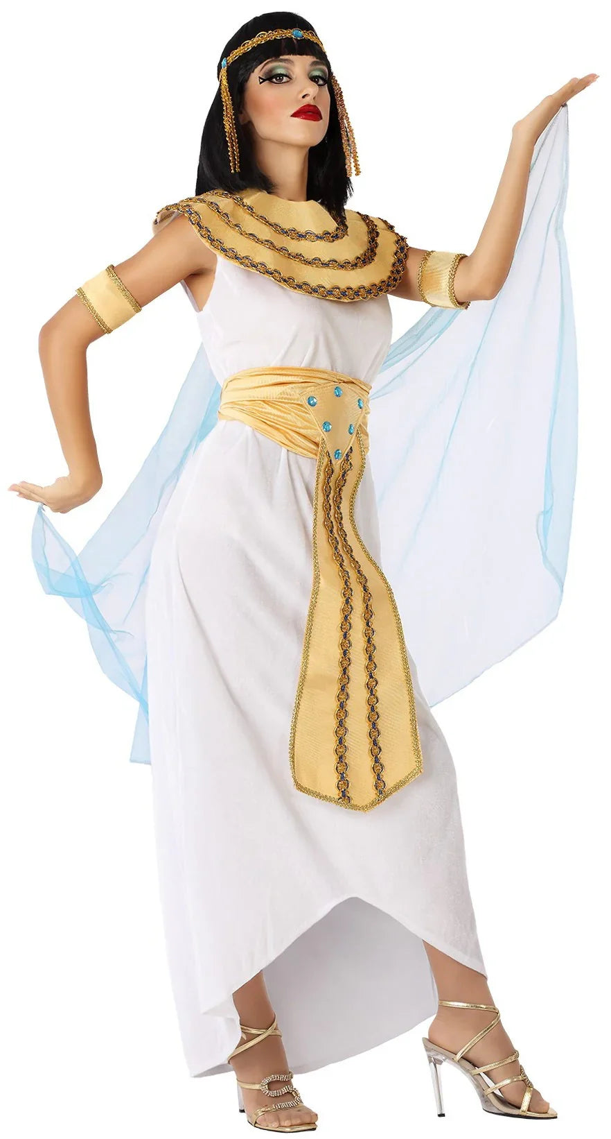 Disfraz de Reina del Nilo para Mujer Egipcios Atosa