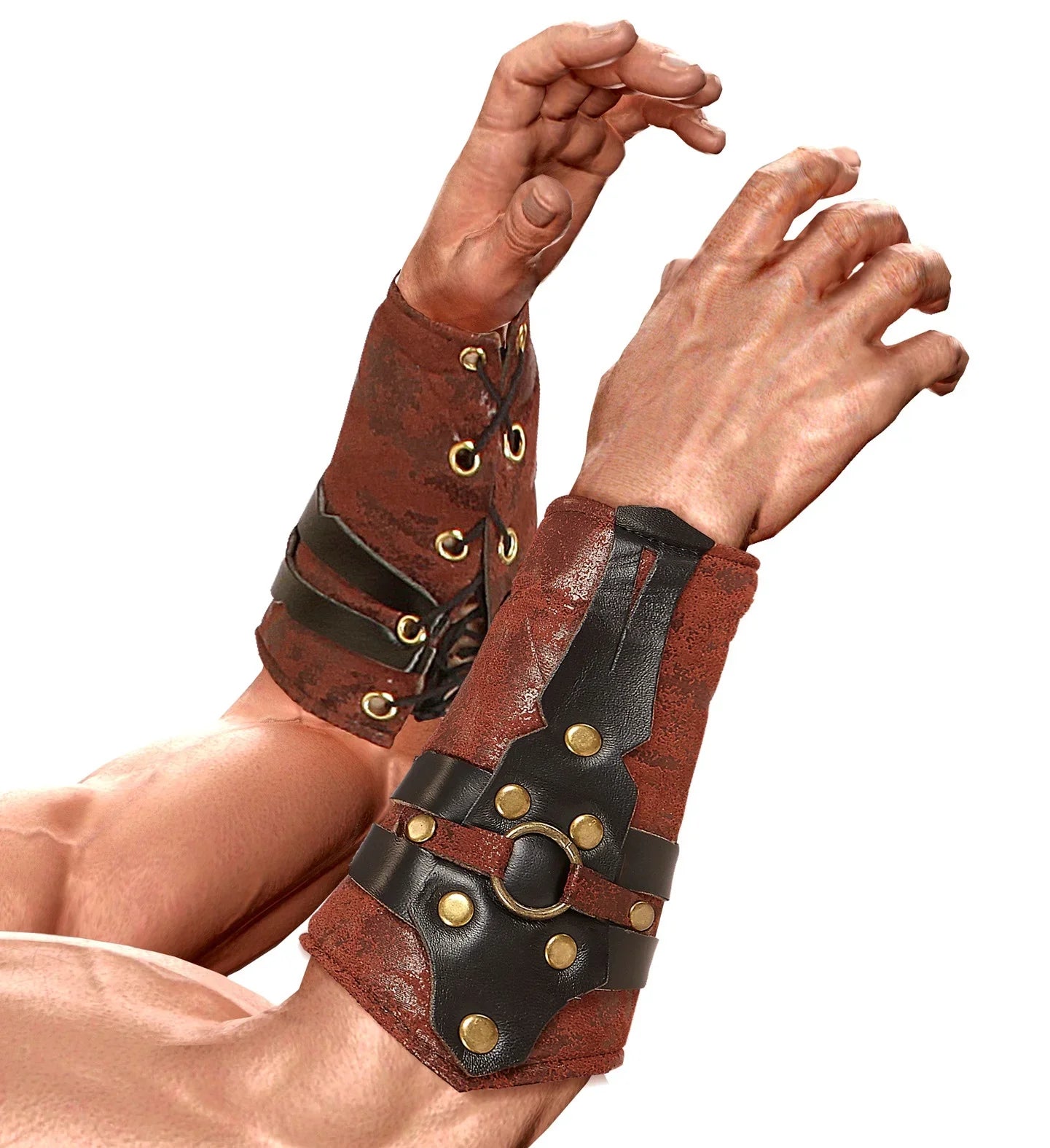 Brazaletes Romanos de Polipiel Complementos Romanos y Griegos Viving
