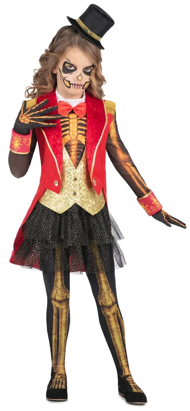 Disfraz de Domadora Esqueleto para Niña Esqueletos Viving