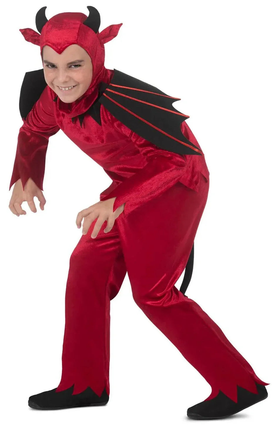 Disfraz de Demonio con Alas para Niño Demonios Viving