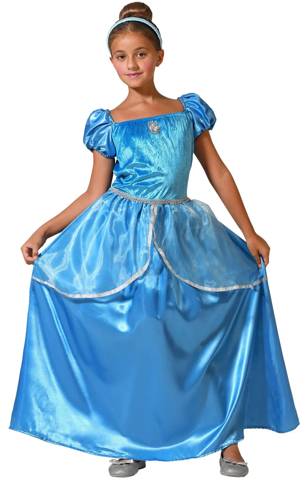 Disfraz de Cenicienta Azul para Niña Cenicienta Atosa