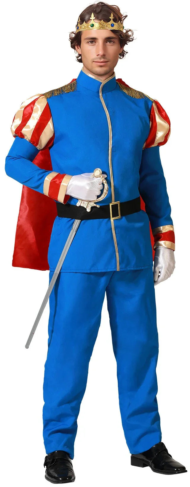 Disfraz de Príncipe Azul Clásico para Hombre Princesas y Príncipes Atosa