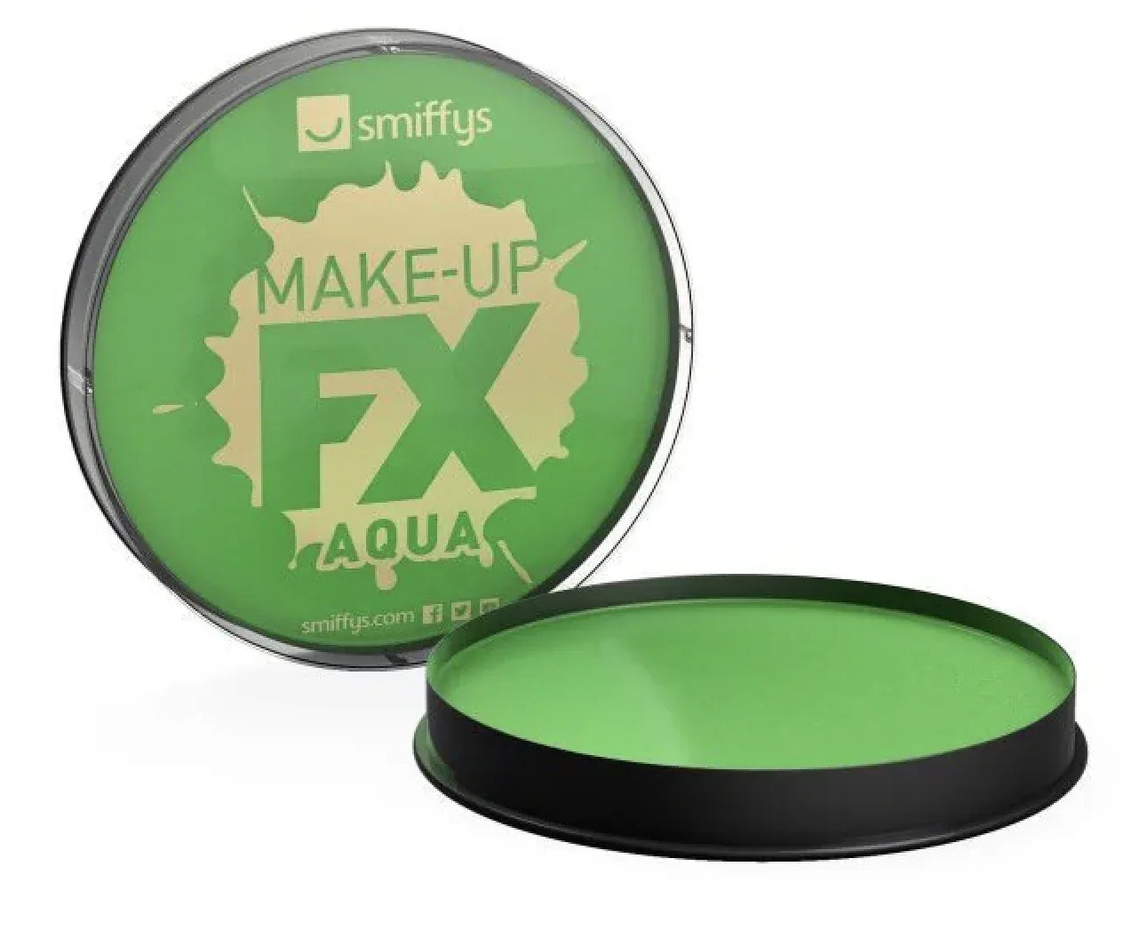 Maquillaje al Agua Verde Maquillaje Halloween Smiffys