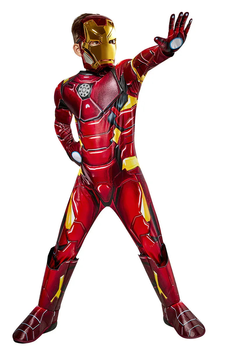 Disfraz de Iron Man Premium con Armadura para Niño Iron Man Rubies