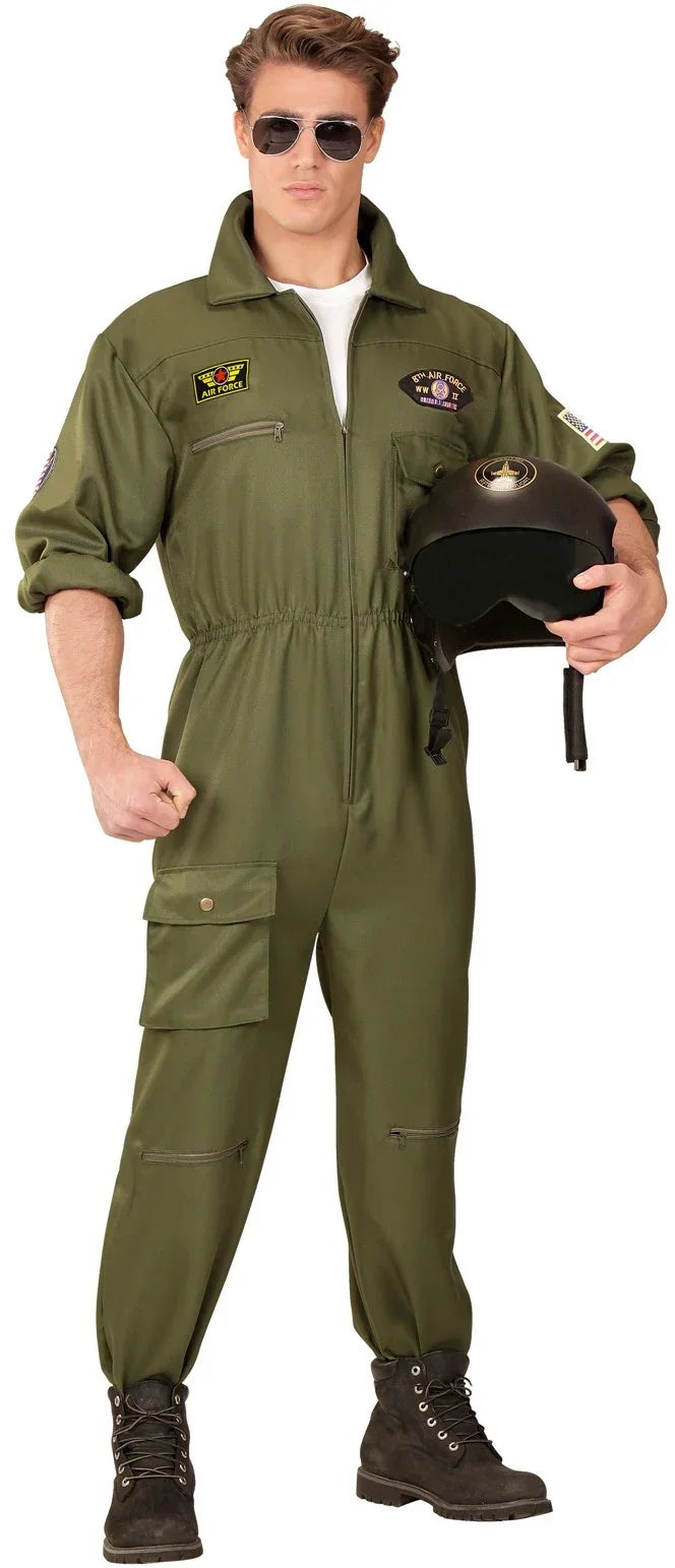Disfraz de Piloto de Combate para Hombre Pilotos y Aviadores Widmann