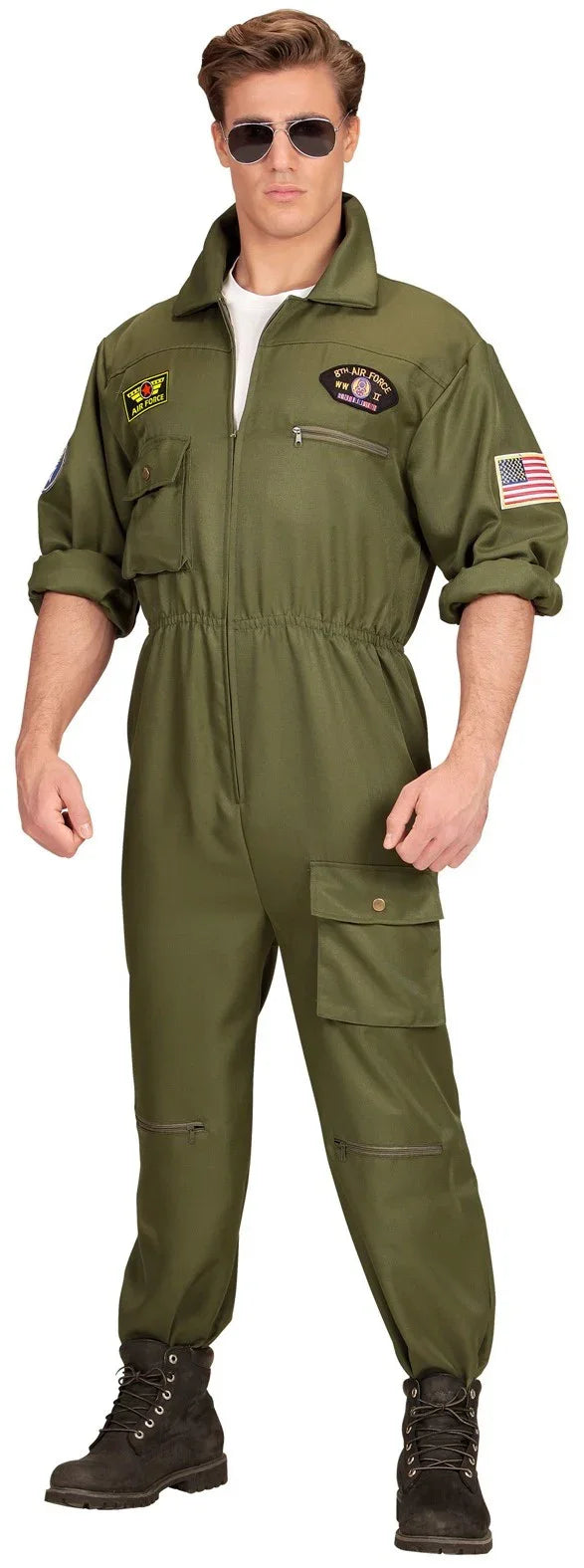Disfraz de Piloto de Combate para Hombre Pilotos y Aviadores Widmann
