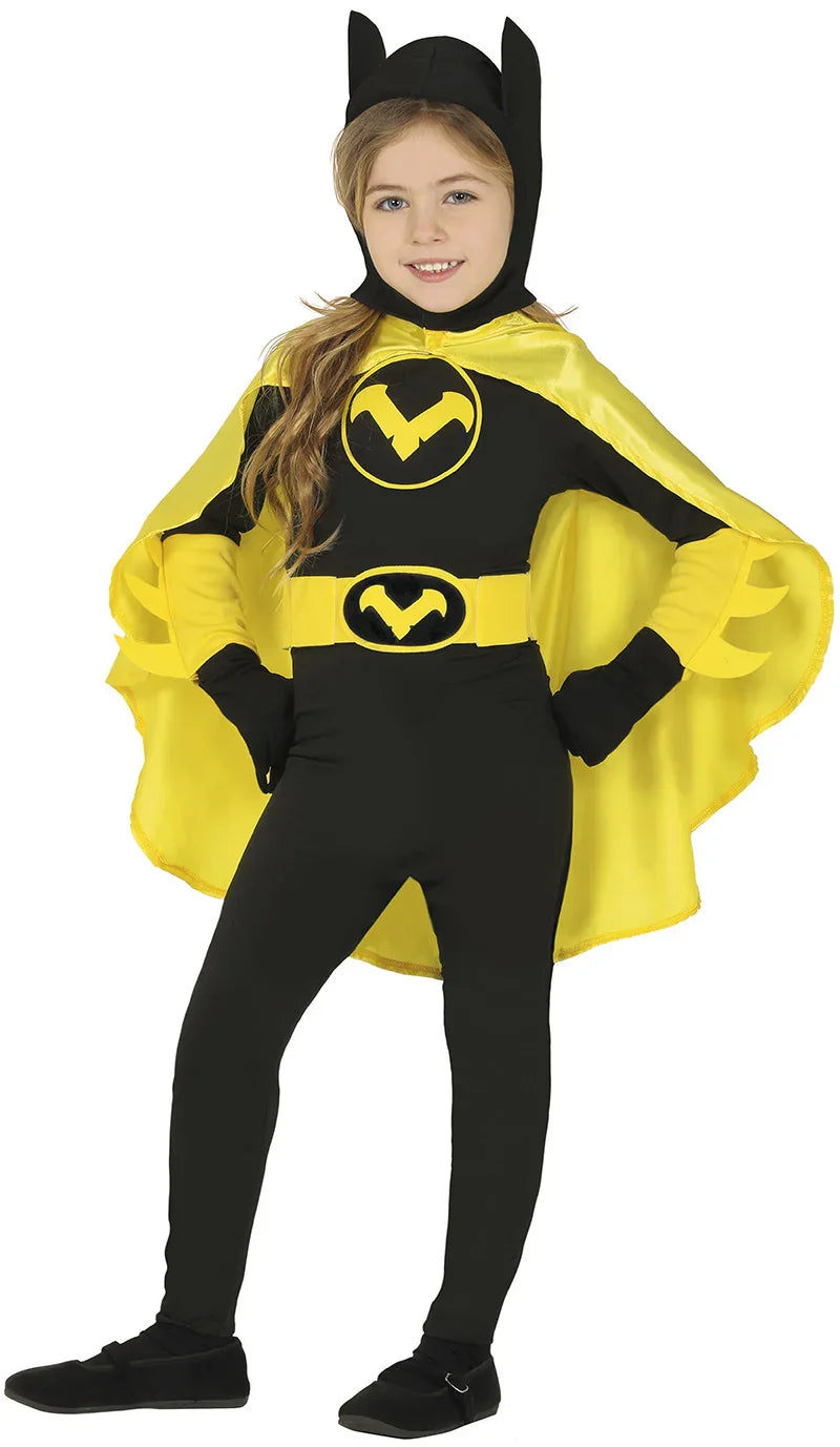 Disfraz de Superheroína Murciélago para Niña Batman Guirca