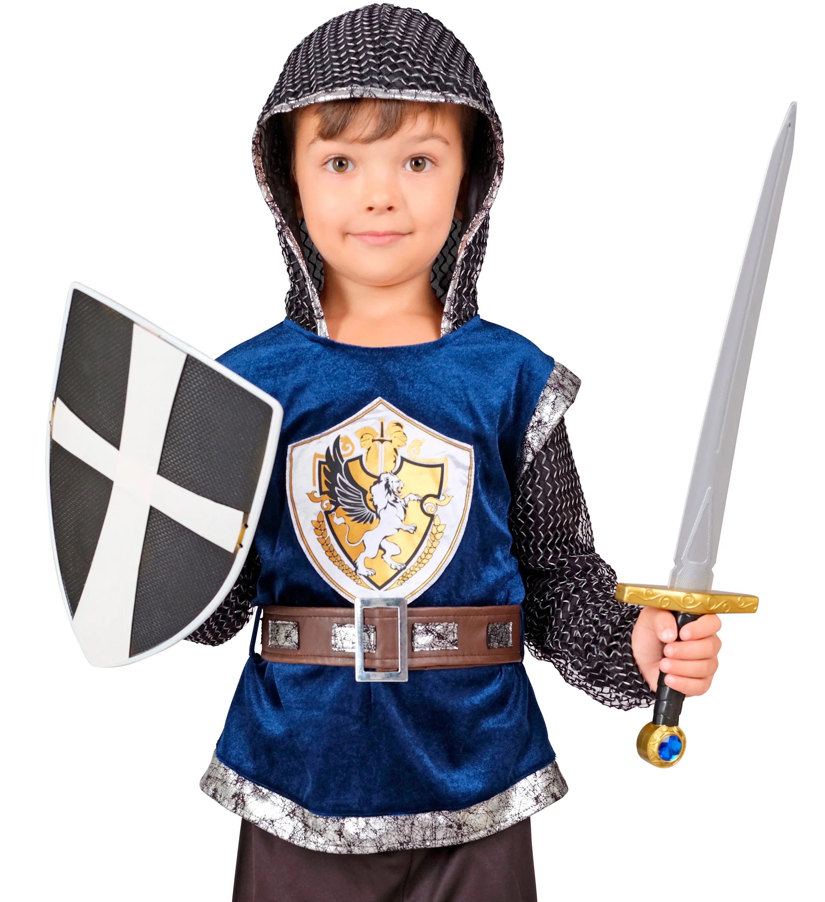 Espada y Escudo de Caballero Hospitalario Infantil Complementos Medievales Widmann