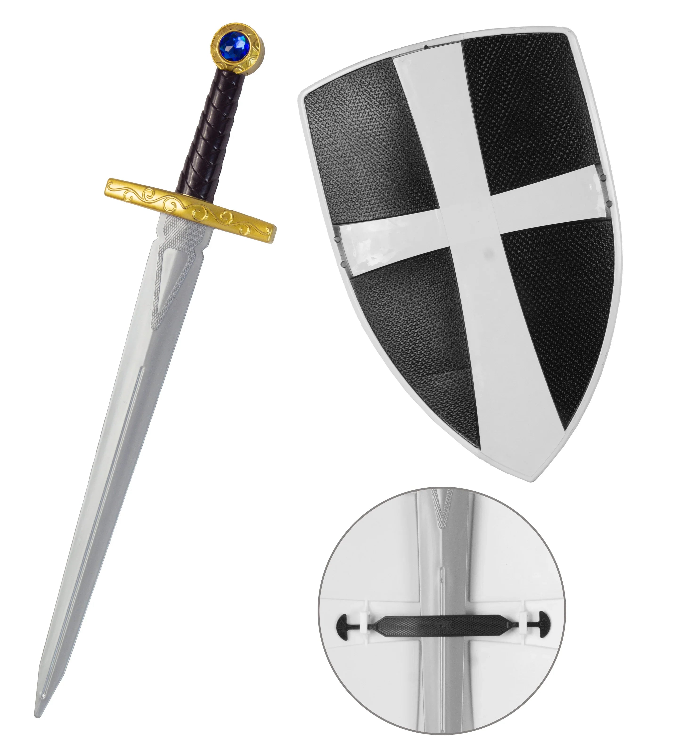 Espada y Escudo de Caballero Hospitalario Infantil Complementos Medievales Widmann