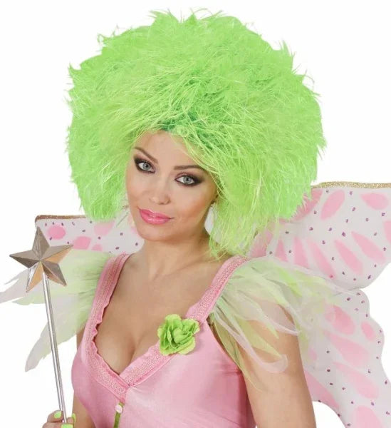 Peluca de Hada en Verde COMPLEMENTOS Widmann