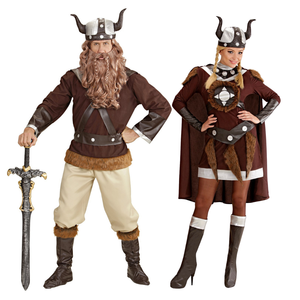 Disfarces de Casal de Vikings