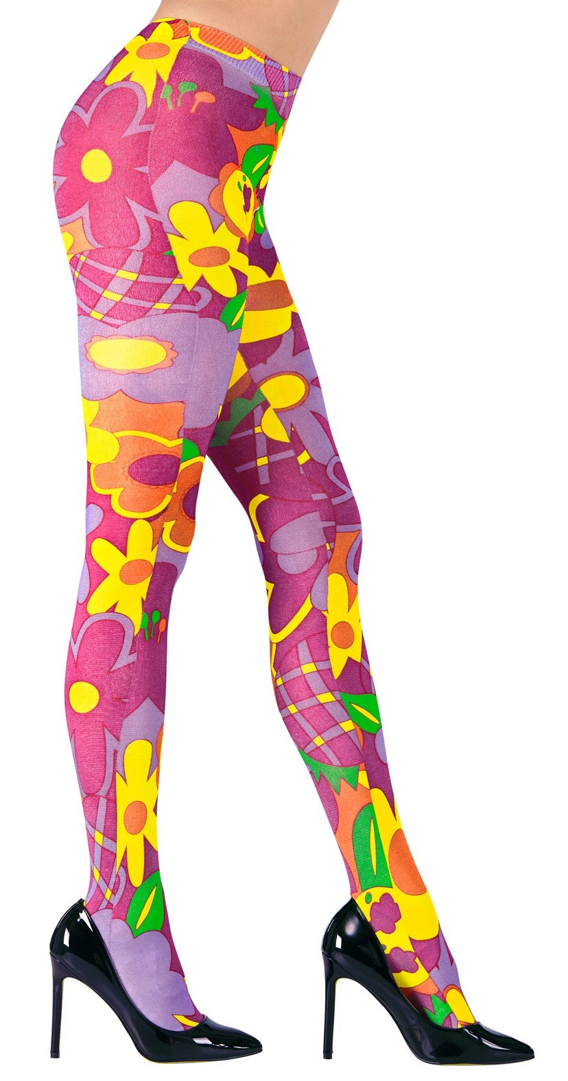 Pantys de Hippie con Flores para Mujer