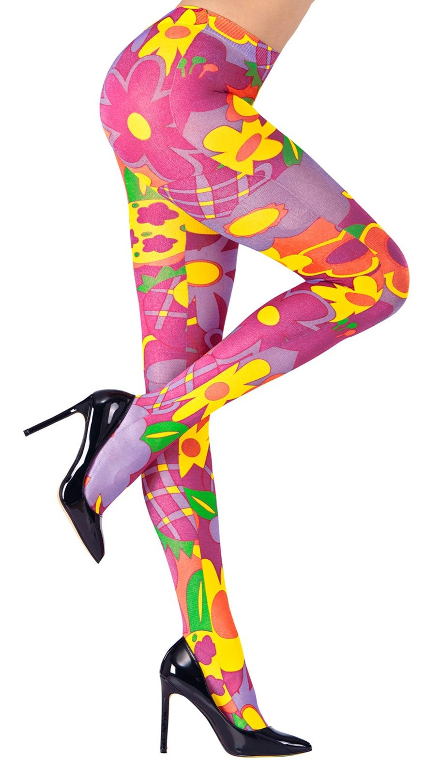 Pantys de Hippie con Flores para Mujer