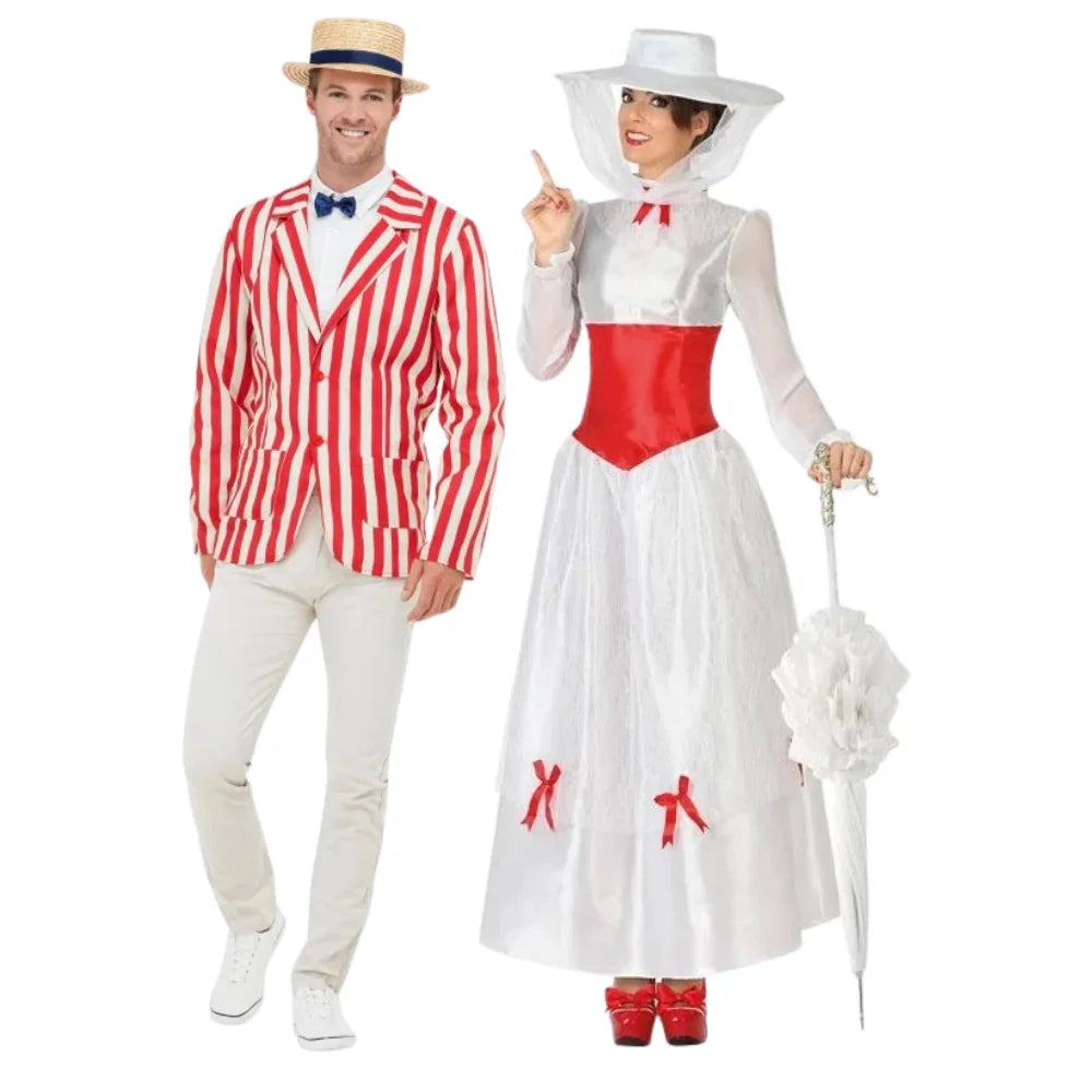 Disfraces en Pareja de Mary Poppins y Bert Elegantes Mary Poppins Disfraces Simon