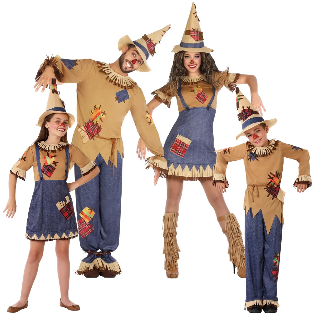 Disfraces para Grupo de Espantapájaros Espantapájaros Disfraces Simon