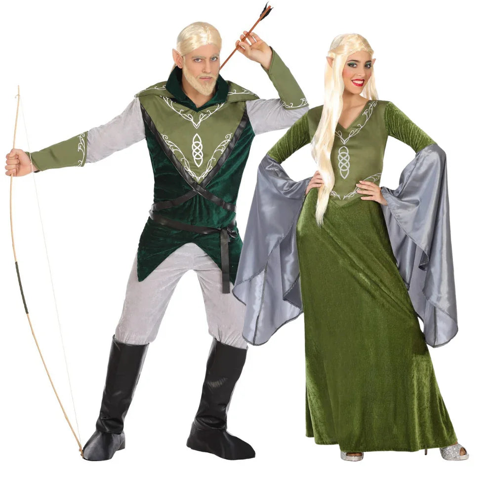 Disfraces en Pareja de Elfos del Señor de los Anillos El Señor de los Anillos Disfraces Simon