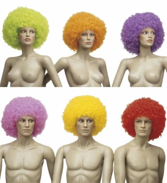 Peluca Afro en Diferentes Colores COMPLEMENTOS Widmann