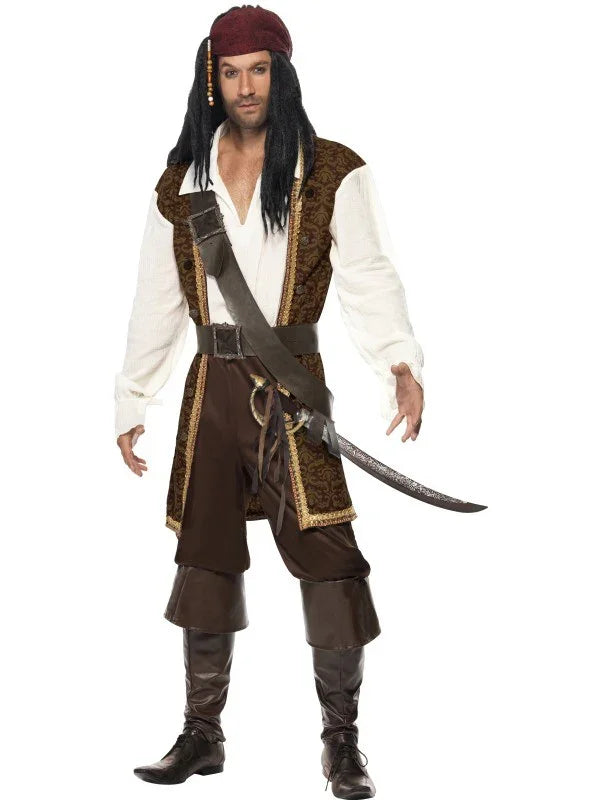 Disfraz de Pirata Lujo para Hombre Pirata Smiffys