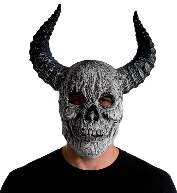 Máscara de Calavera com Chifres