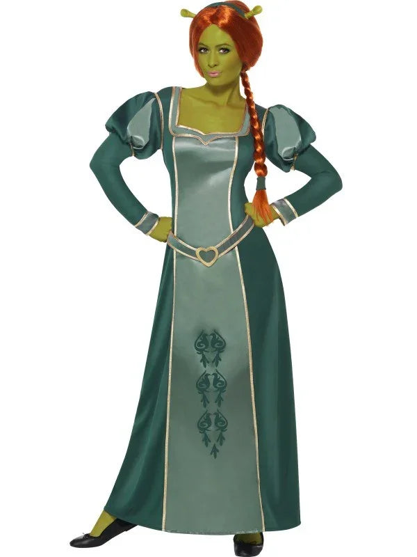 Disfraz de Fiona Shrek con Peluca Adultos Smiffys