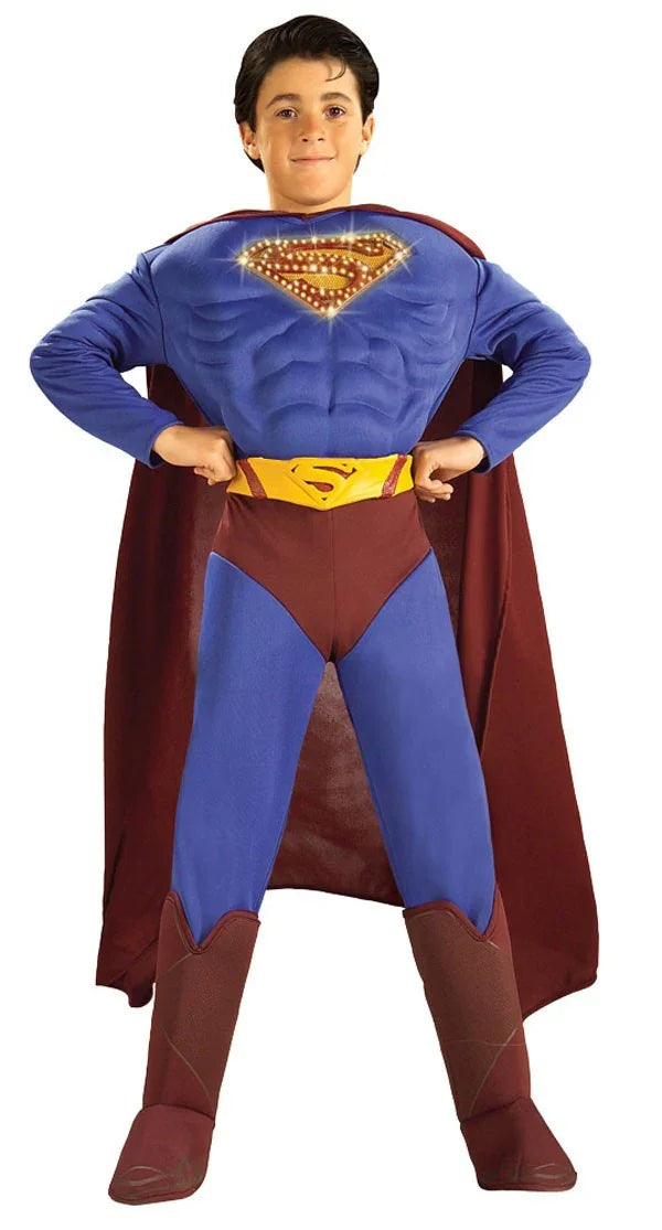 Superman Musculoso Superhéroes Infantiles Rubies