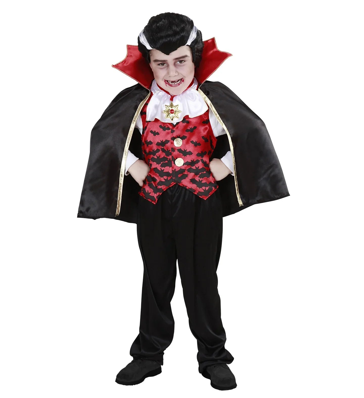 Disfraz de Vampiro con Chaleco para Niño INFANTILES Widmann