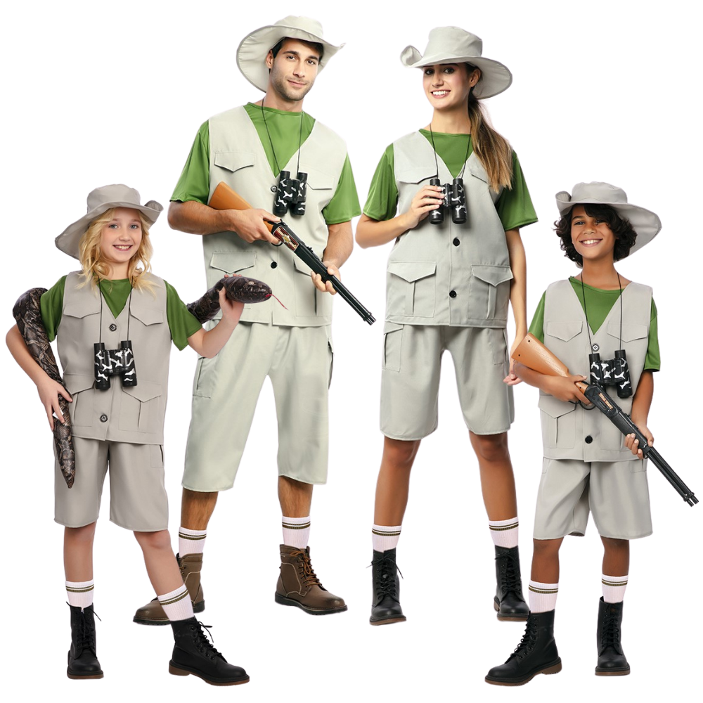 Disfraces para Grupo de Cazador Safari