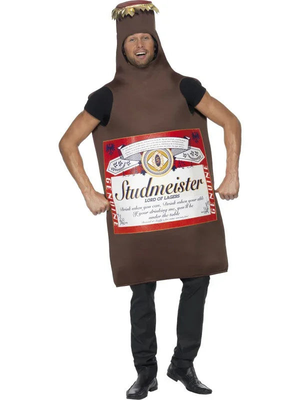 Disfraz de Cerveza Adulto Unisex Comida, Bebida y Fruta Smiffys