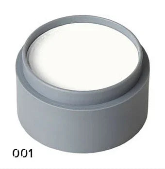 Maquillaje al Agua Profesional Grimas Maquillajes y Pinturas Grimas 001 - Blanco 2,5 ml