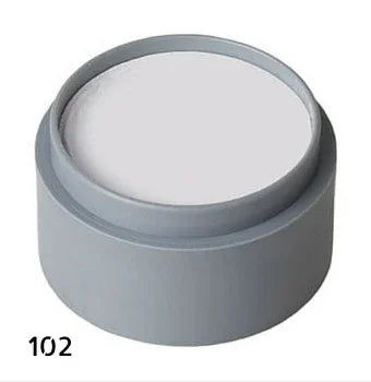 Maquillaje al Agua Profesional Grimas Maquillajes y Pinturas Grimas 102 - Gris Claro 15 ml