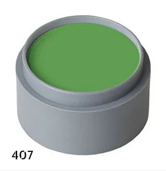 Maquillaje al Agua Profesional Grimas Maquillajes y Pinturas Grimas 407 - Verde 15 ml
