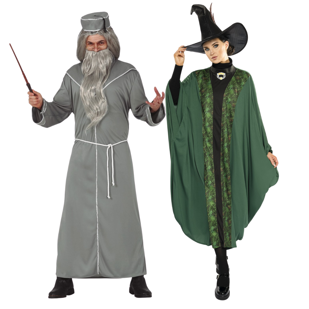 Disfraces en Pareja de Dumbledore y la Profesora McGonagall