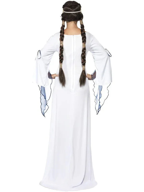 Disfraz de Damisela Medieval Blanco DISFRACES Smiffys