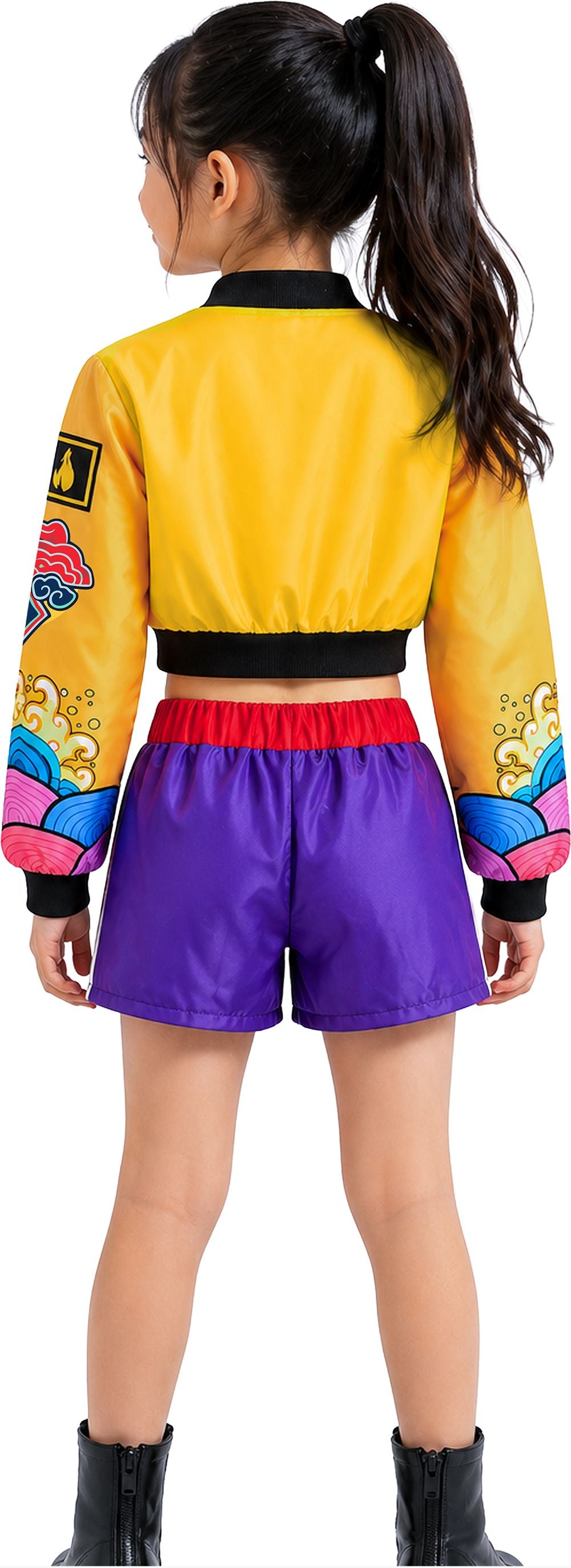Fato de Rumi Basic Bomber K-pop Infantil